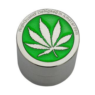 Metall Grinder "Green Leaf" 4-delar (40mm)