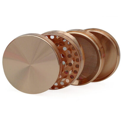 Metall Grinder ”Rosegold” 4-delar (51mm)